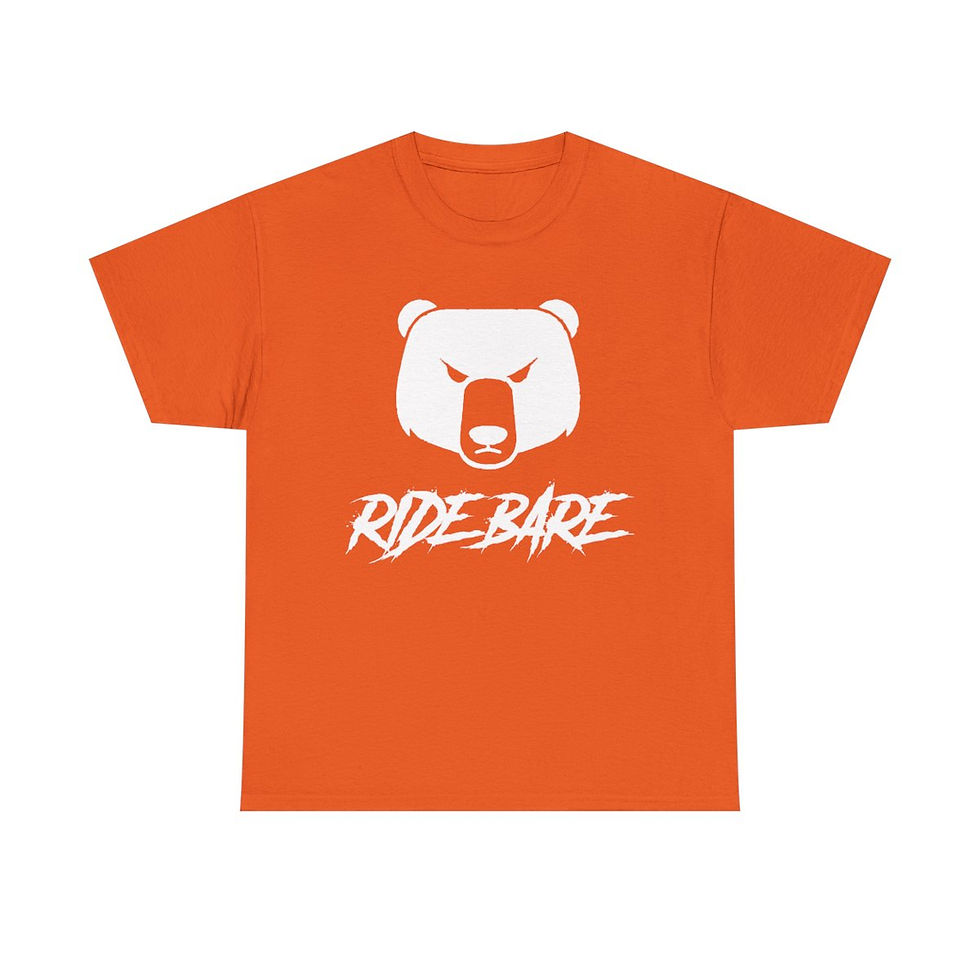 Thumbnail: RIDE BARE HEAD SCRIPT T SHIRT