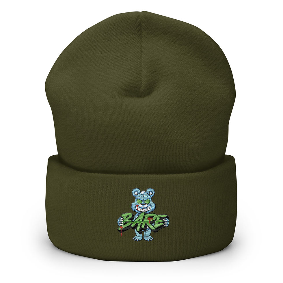 Thumbnail: BLUEY BARE GRR CUFFED BEANIE