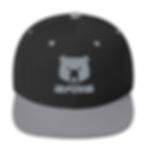 Thumbnail: BARE HEAD GRAY THREAD SNAPBACK HAT