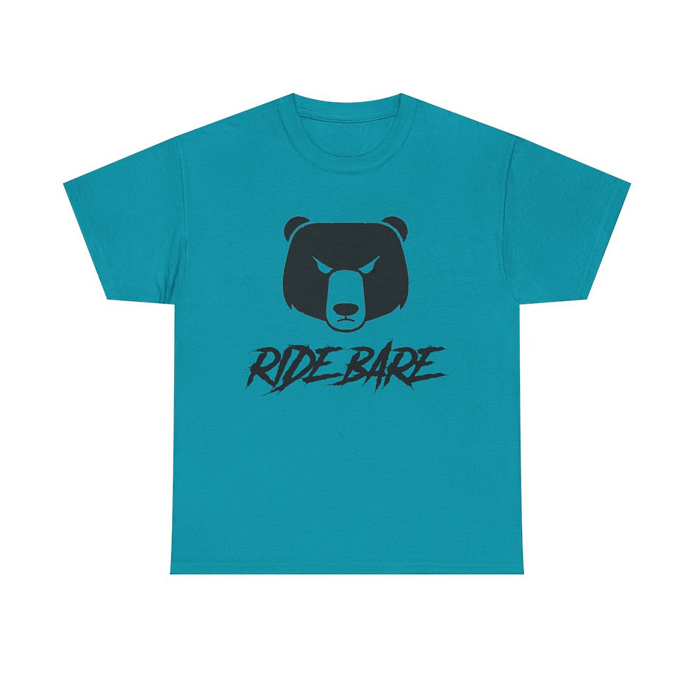 Thumbnail: RIDE BARE HEAD SCRIPT T SHIRT