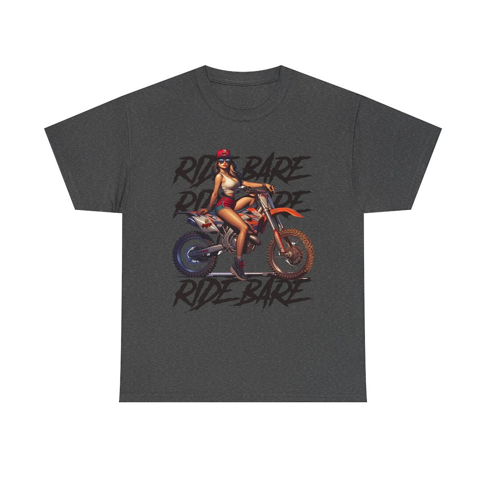 Thumbnail: PIN UP GIRL RIDE BARE T-SHIRT
