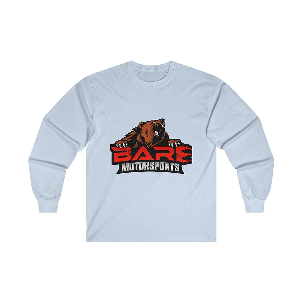 Thumbnail: BARE MOTORSPORTS ADULT LONG SLEEVE T SHIRT