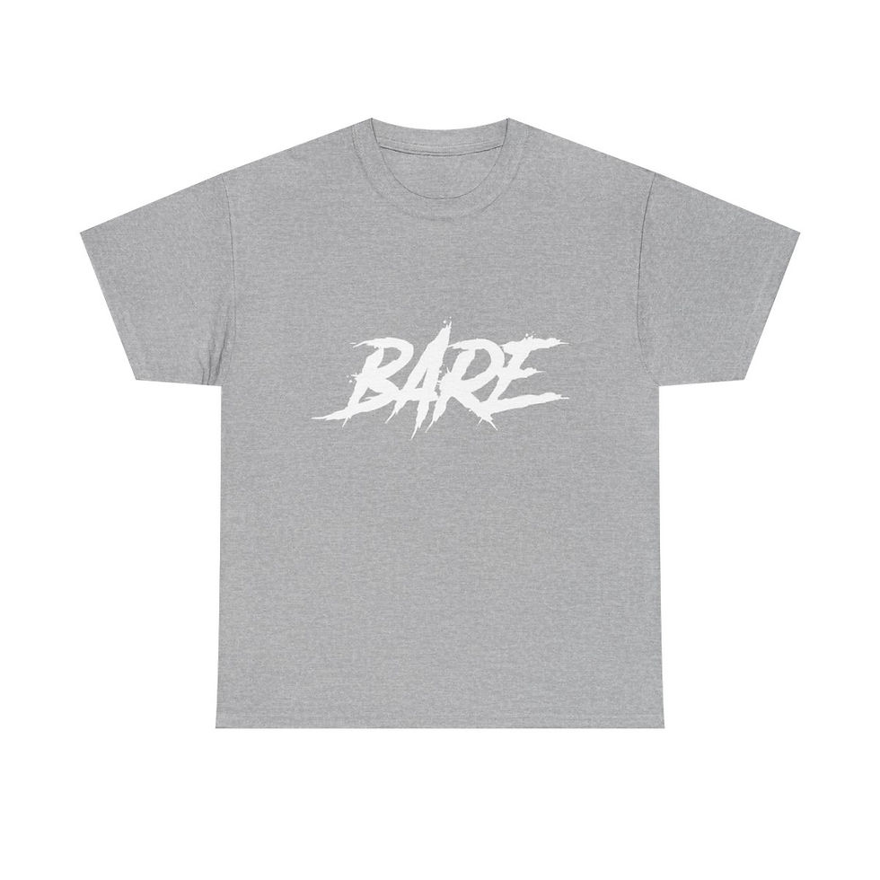 Thumbnail: BARE WHITE SCRIPT T-SHIRT
