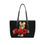 Thumbnail: EVIL TEDDY BARE BLACK PU LEATHER SHOULDER BAG 
