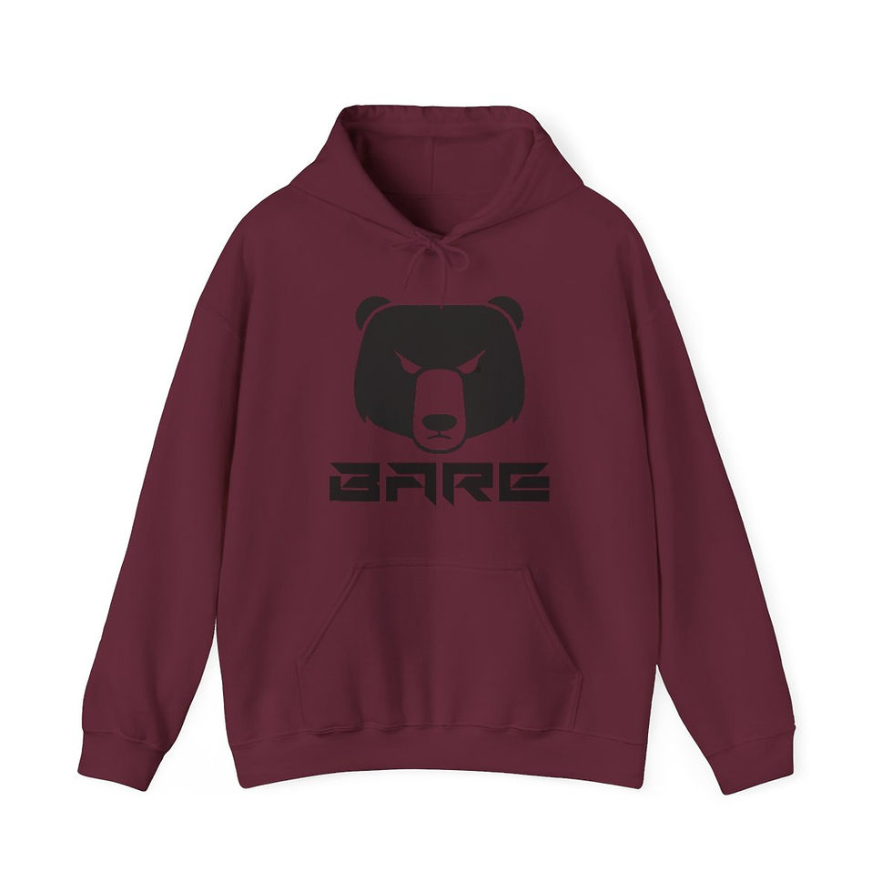 Thumbnail: BARE HEAD LOGO ADULT HOODIE