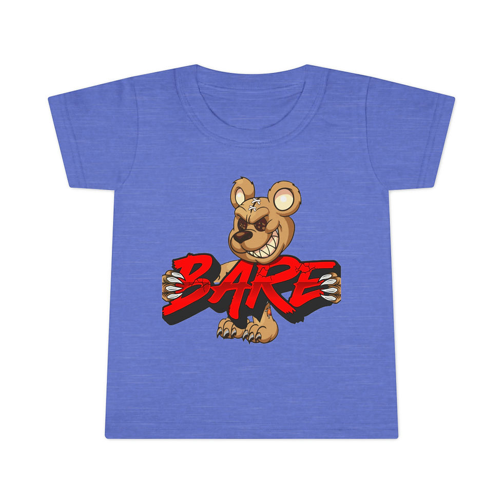 Thumbnail: EVIL TEDDY BARE TODDLER SHIRT (2T - 6T)