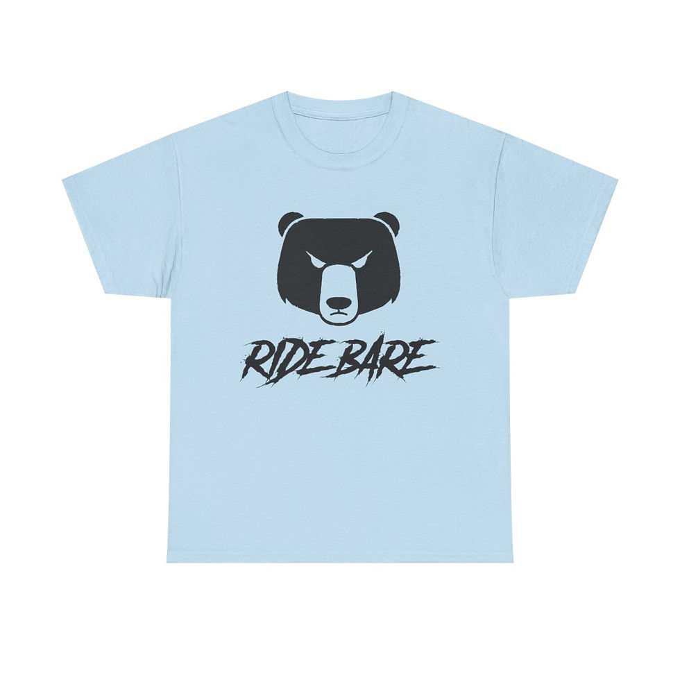 Thumbnail: RIDE BARE HEAD SCRIPT T SHIRT