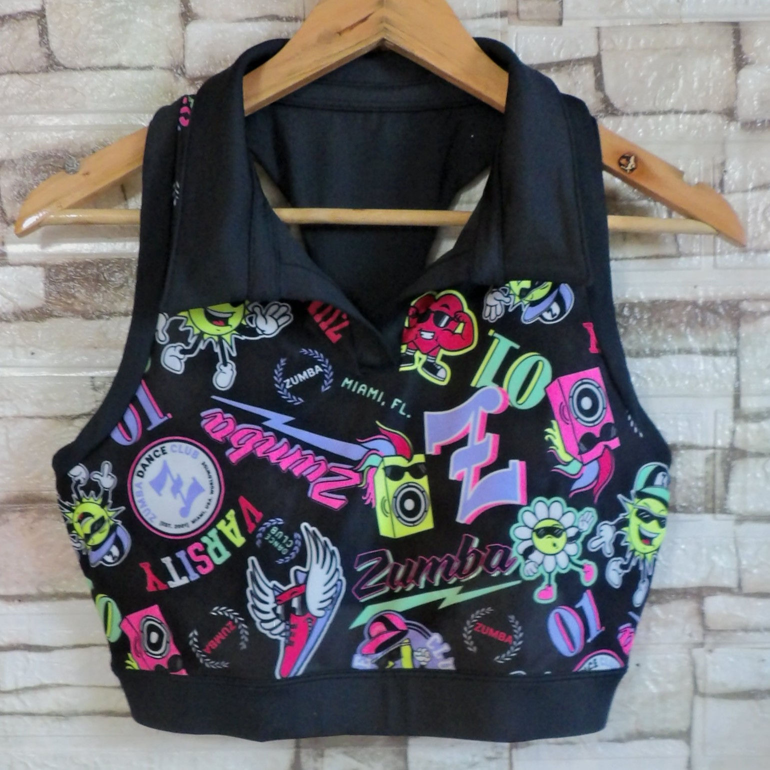 Crop Top Zumba Wear (474)