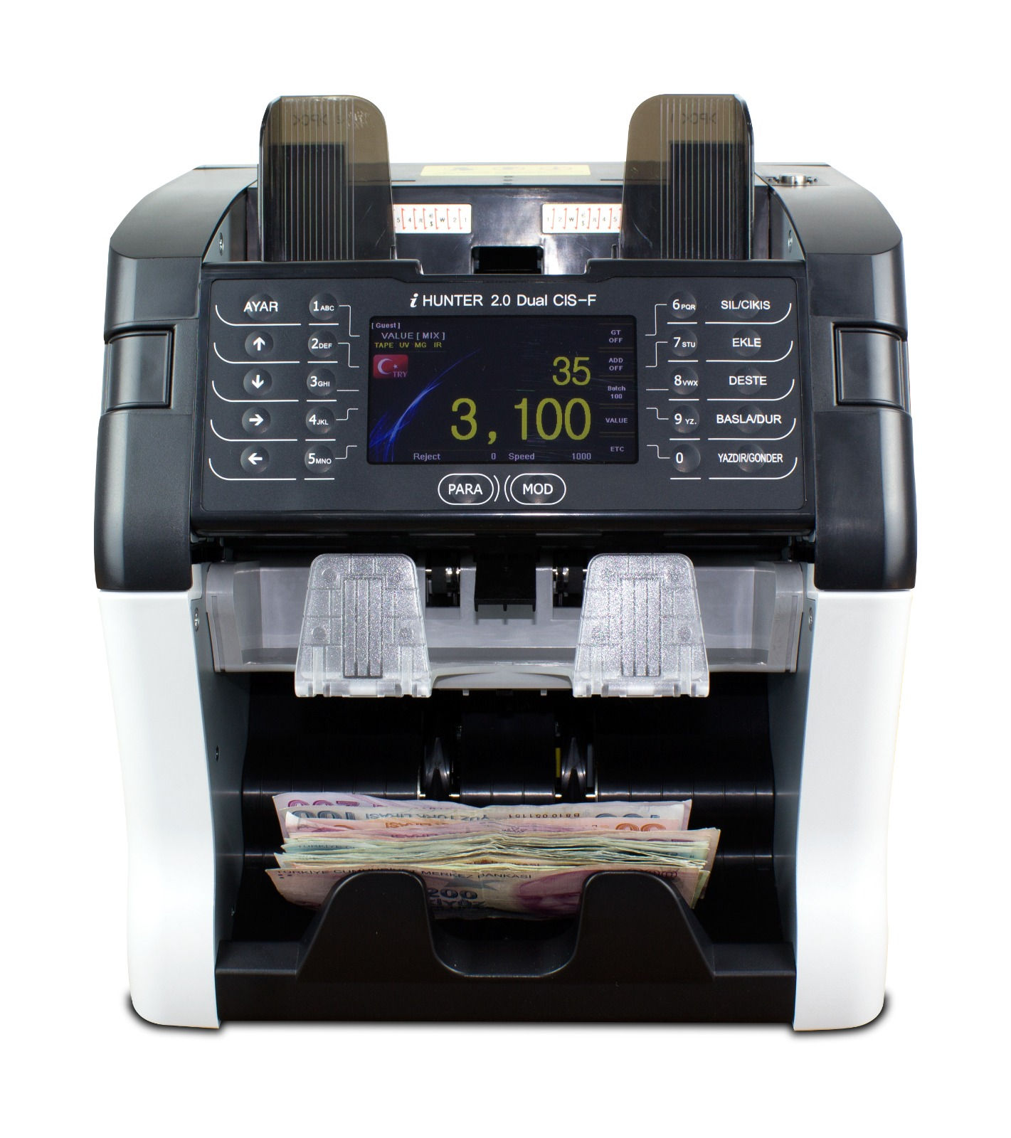 I-HUNTER 2.0 DUAL CIS F  Para Sayma Makinesi