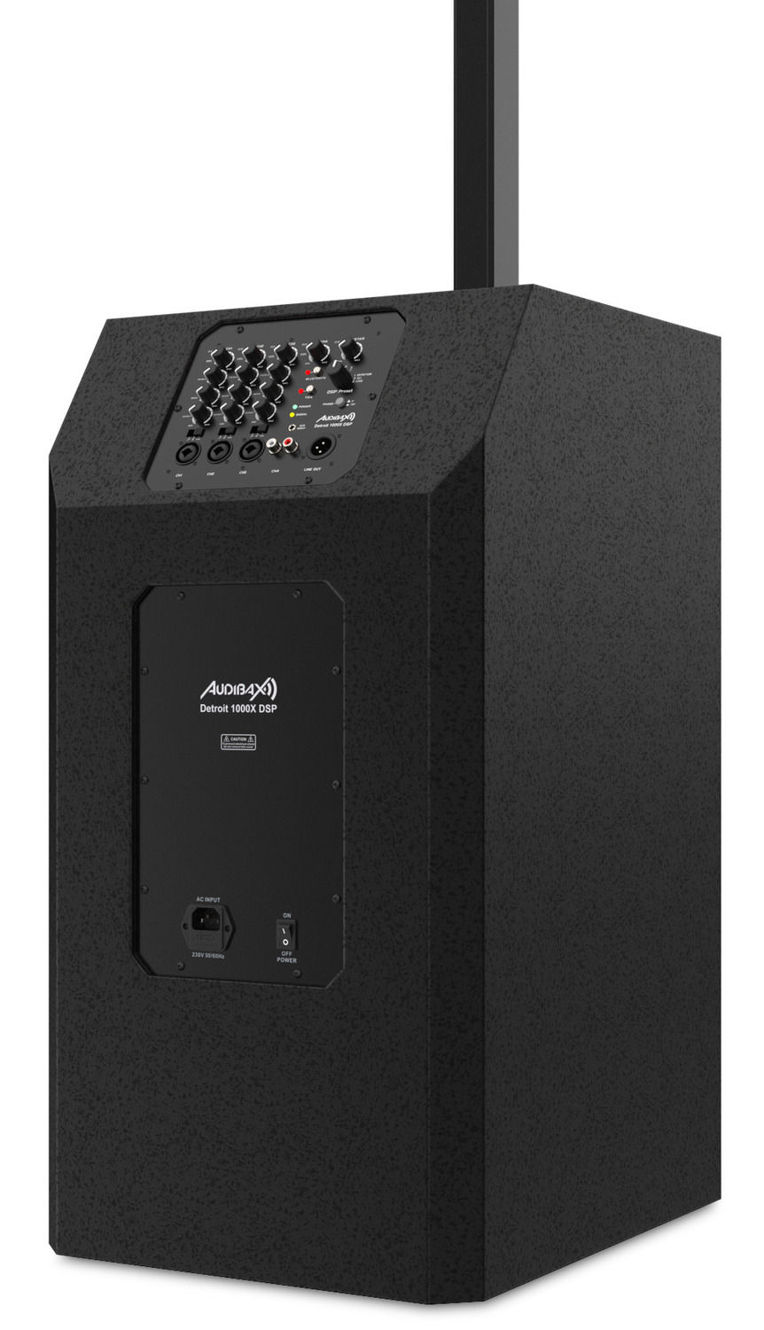 Küçük resim: Audibax- Detroit 1000X DSP - Column Array 12"Sub / 8x3" / 125dB