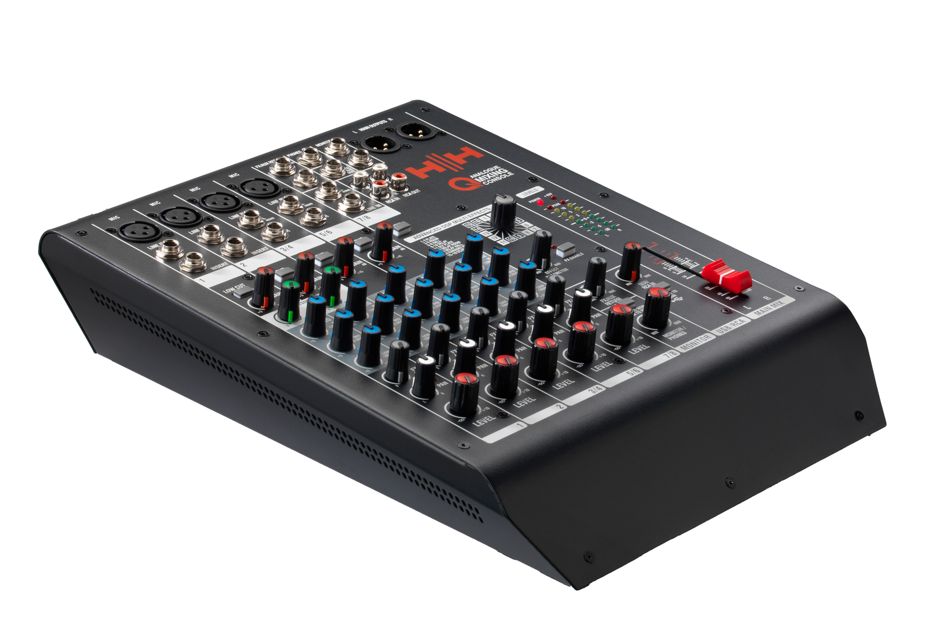 HH Electronics - Q8FX - 8 Kanal Analog Mixer