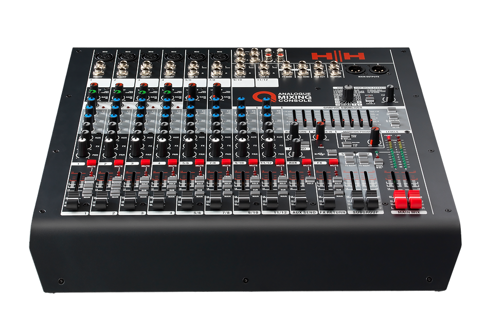 Thumbnail: HH Electronics - Q12FX - 12 Kanal Analog Mixer