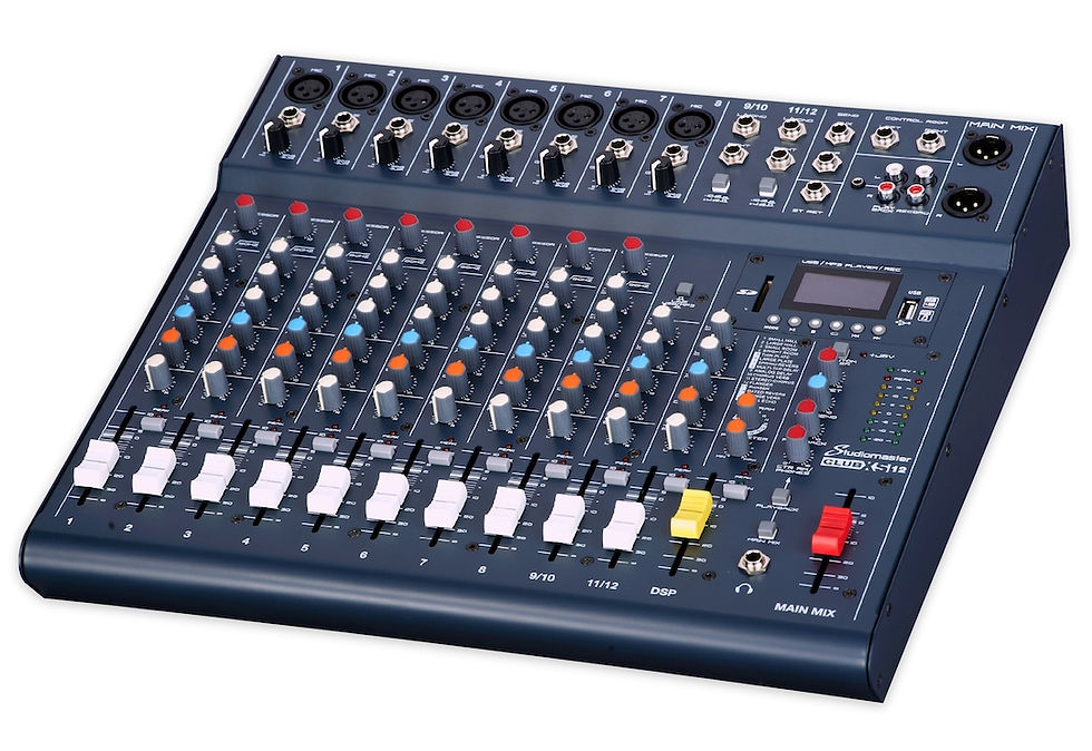 Studiomaster - CLUBXS 12 Analog Mikser 12 Kanal