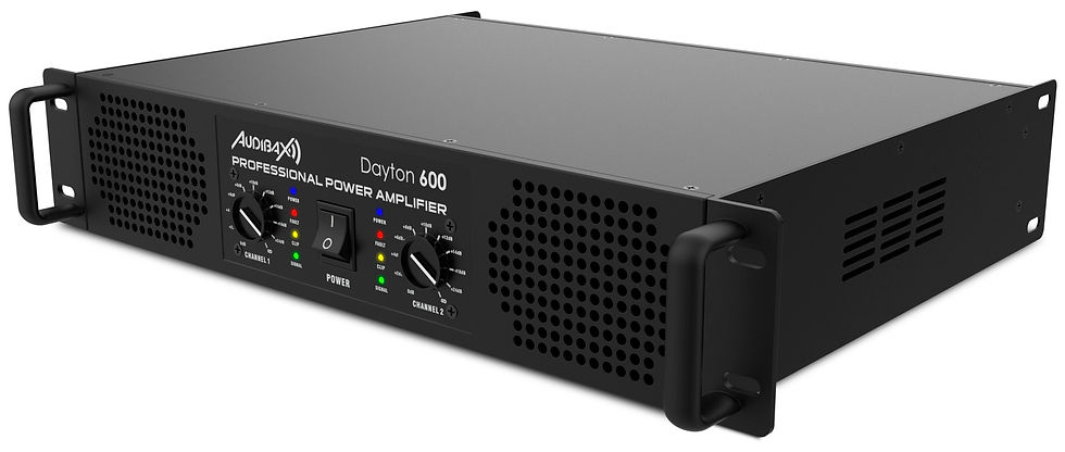 Thumbnail: Audibax - Dayton 600 Amplifier 4Ohm / 2x700W