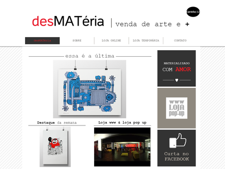 Carrinho desMATéria