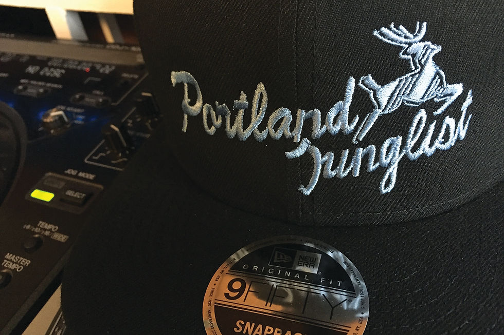 Thumbnail: JUICE Portland Junglist New Era Snapbacks (black)