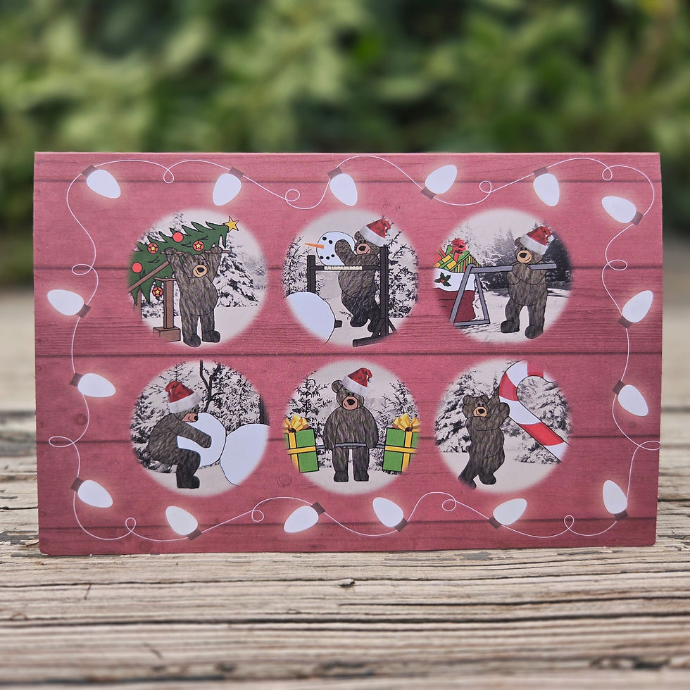Thumbnail: Strongman Holiday Greeting Cards
