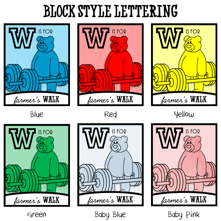 Thumbnail: W is for (farmer's) Walk