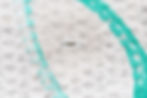 Image of a micro split in roofing membrane.