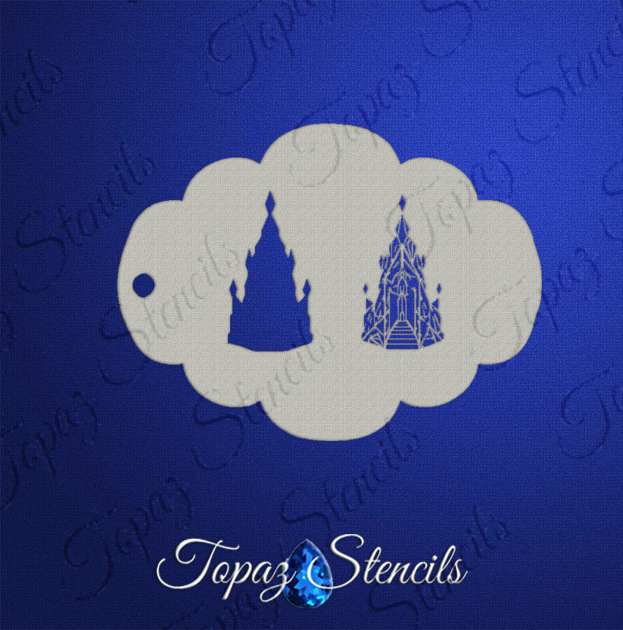 Topaz Stencils - Frozen Castle