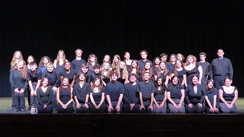 The full cast and crew of the Academy Showcase