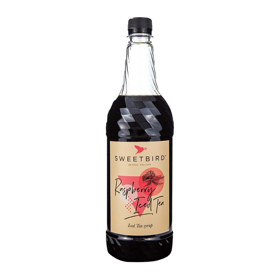 Sweetbird Iced Tea Syrup 1000ml – Rapsberry Iced Tea