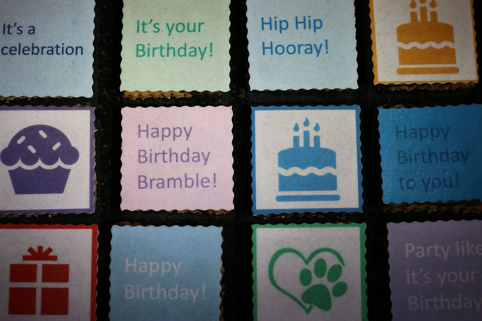 Thumbnail: Personalised Birthday Biscuits