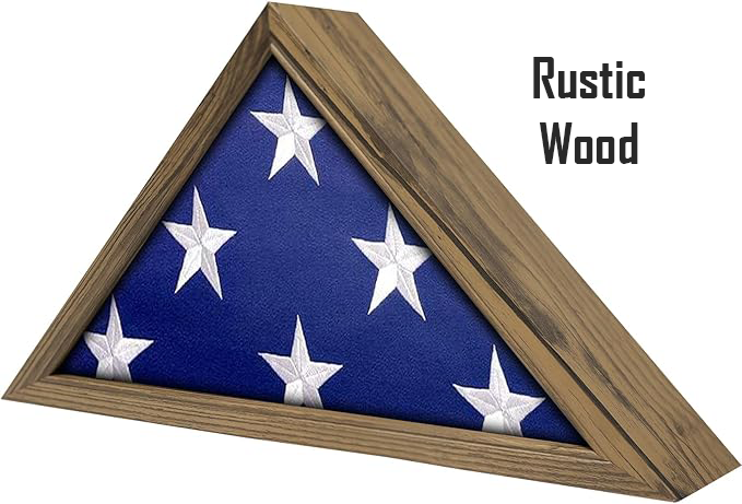 Thumbnail: Custom Engraved Flag Box for Veterans / Burial (5'x9.5')