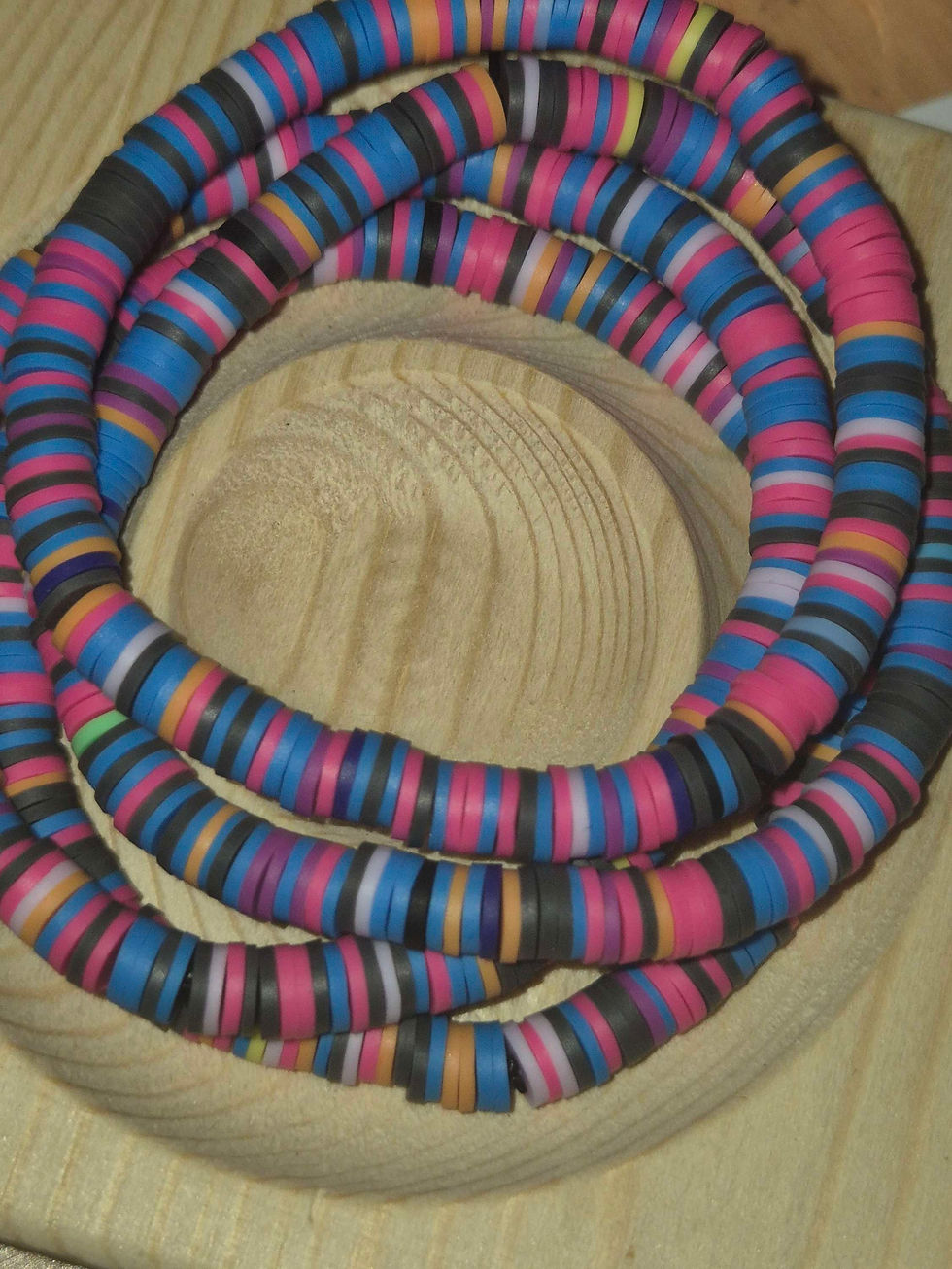 Thumbnail: Mixed polymer clay breaclet 