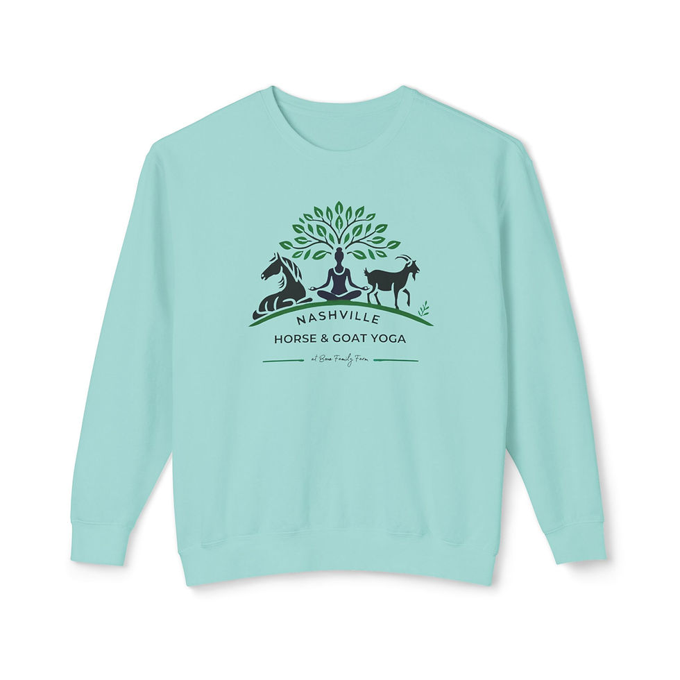 Thumbnail: Unisex Lightweight Crewneck Sweatshirt