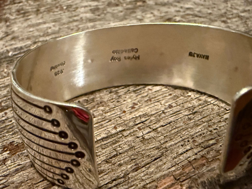 Thumbnail: Kingman Turquoise Wide Cuff