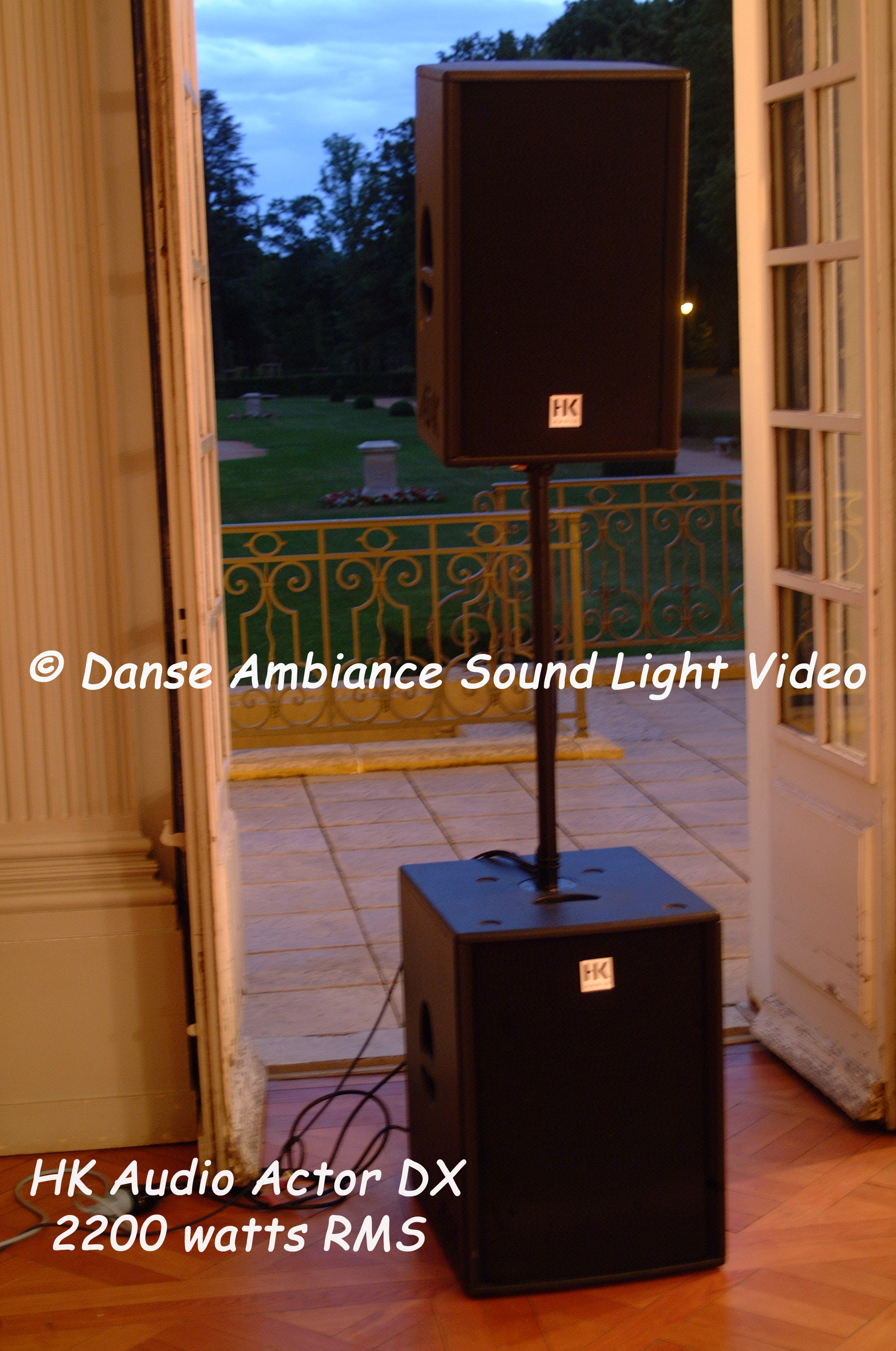 HK Audio Actor DX 2200 watts rms