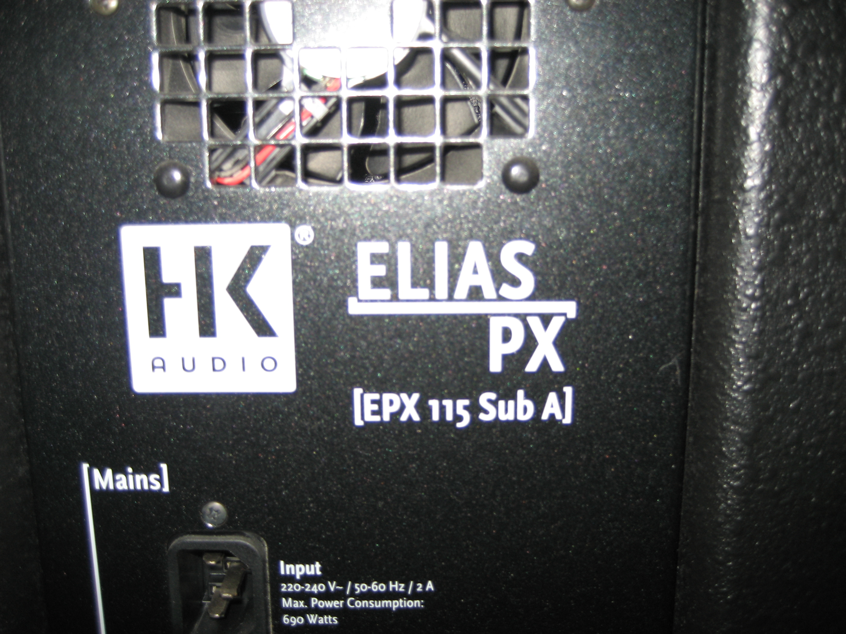 HK Audio Elias PX 400 watts rms