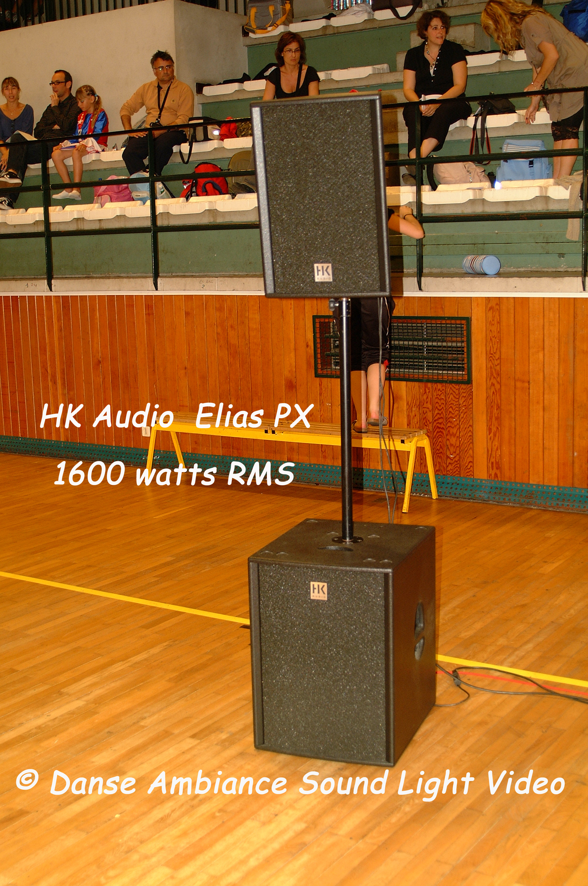 HK Audio Elias PX 1600 watts rms