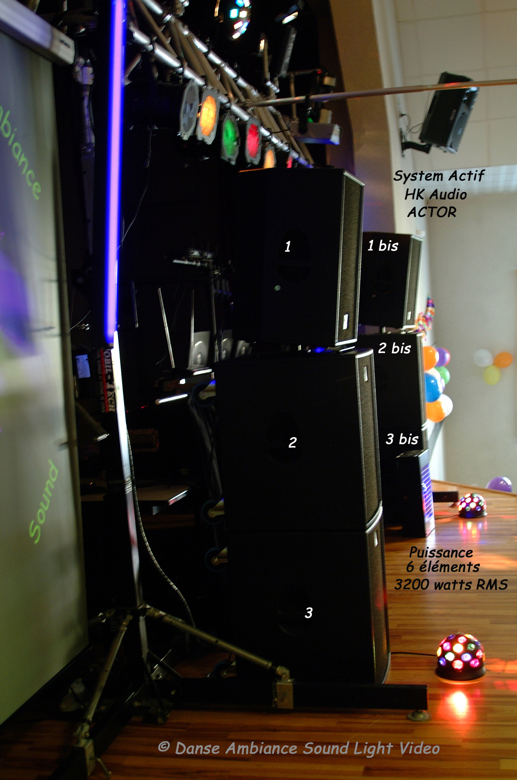 HK Audio Actor DX 3200 watts rms