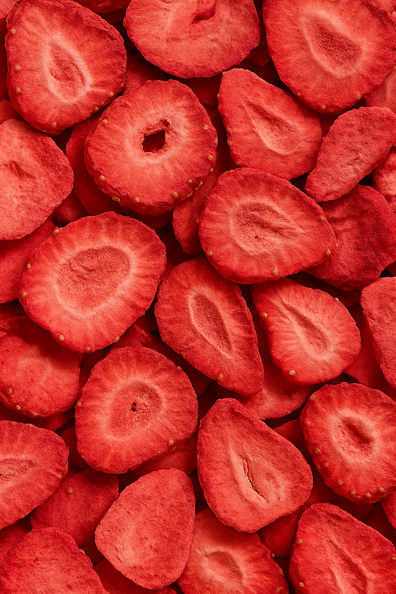 Freeze-Dried Strawberries - 12 pack / case | Tiki Breeze