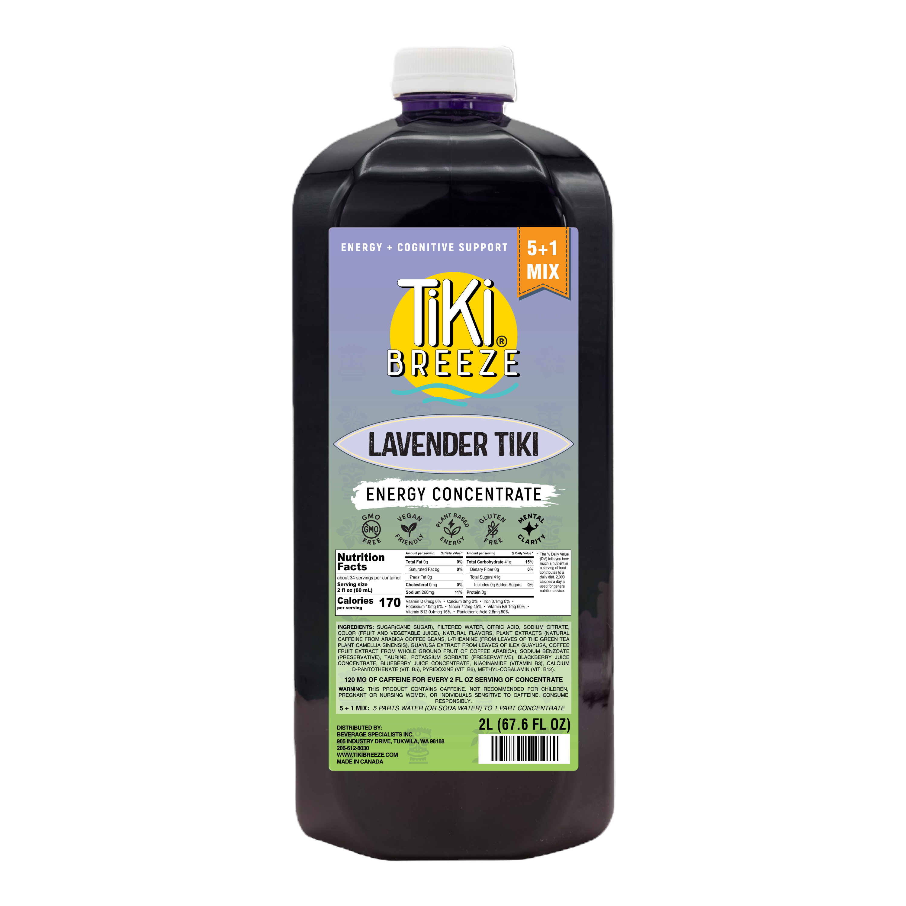 Tiki Breeze - Lavender Tiki Energy Concentrate