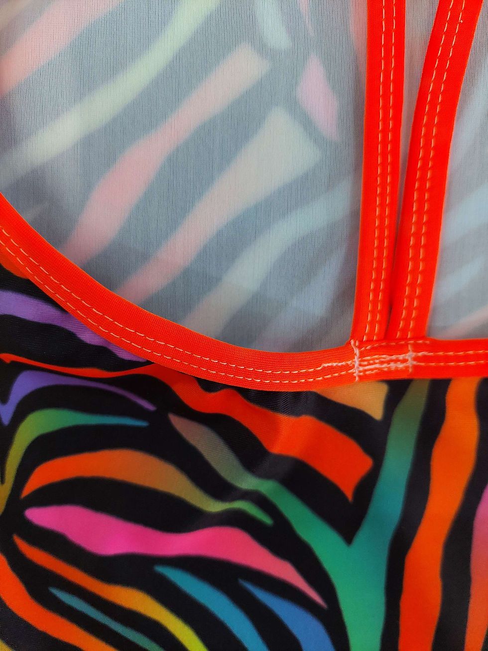 Thumbnail: Toggers Pastel Rainbow Zebra Size 7