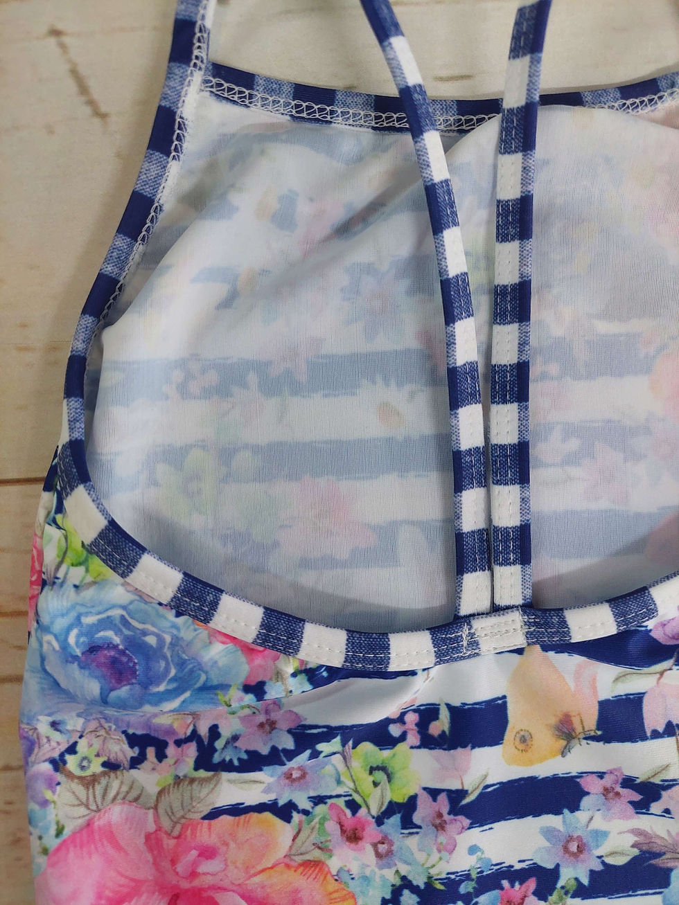Thumbnail: Boyleg Toggers Navy Floral Stripe Size 5