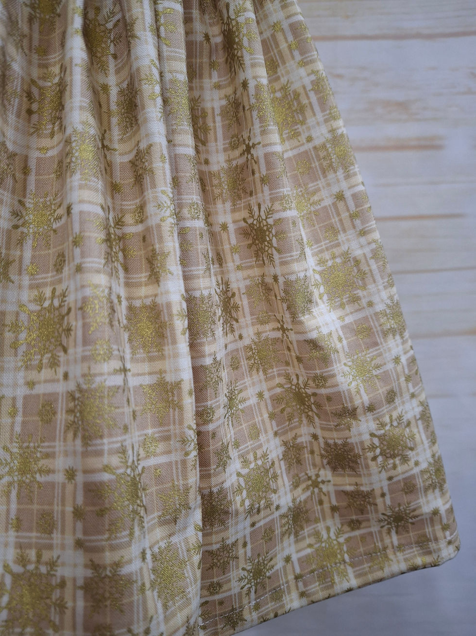 Thumbnail: Ava Dress Classic Christmas Gold and Green Size 2