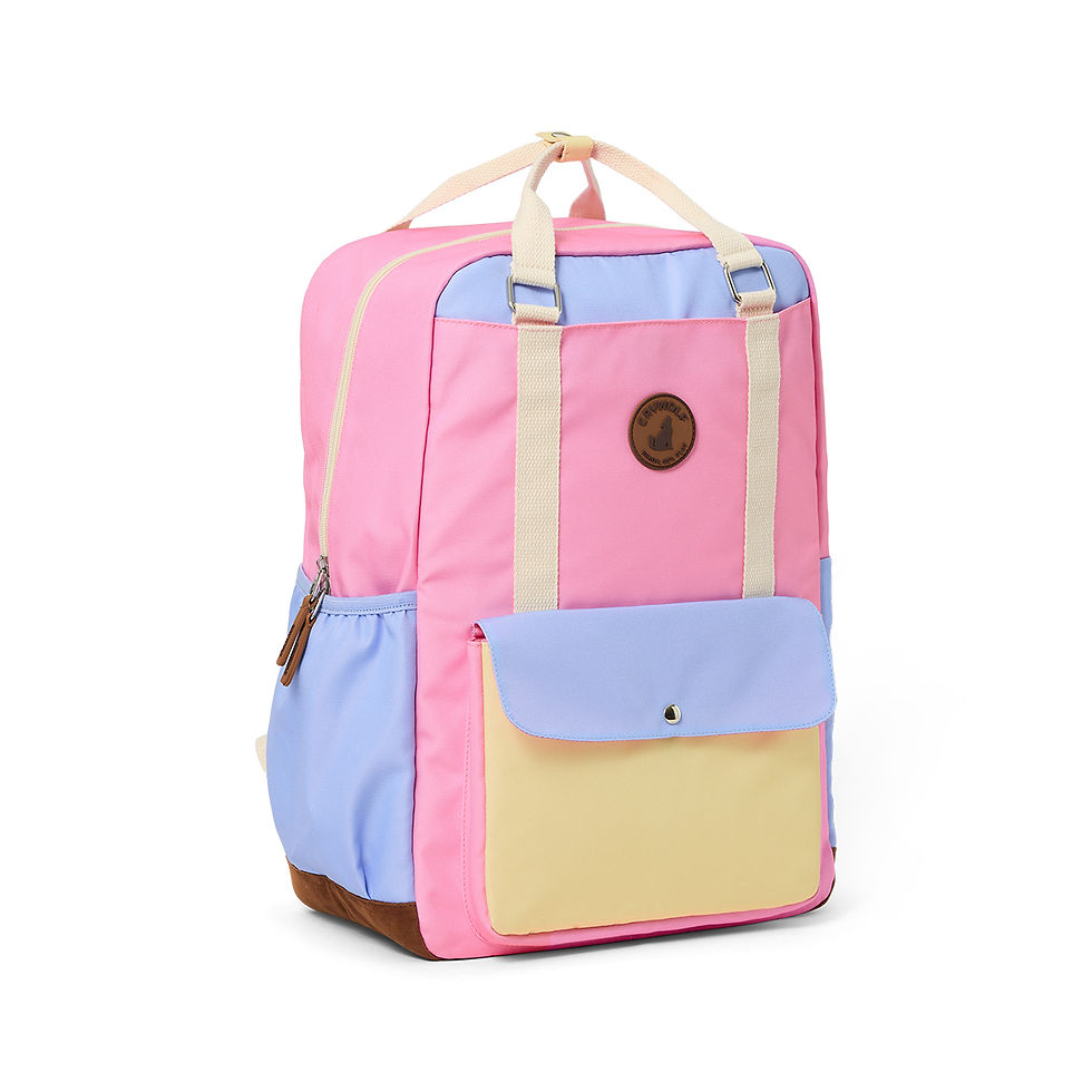 Thumbnail: Knapsack Bag Pop Colourblock Crywolf