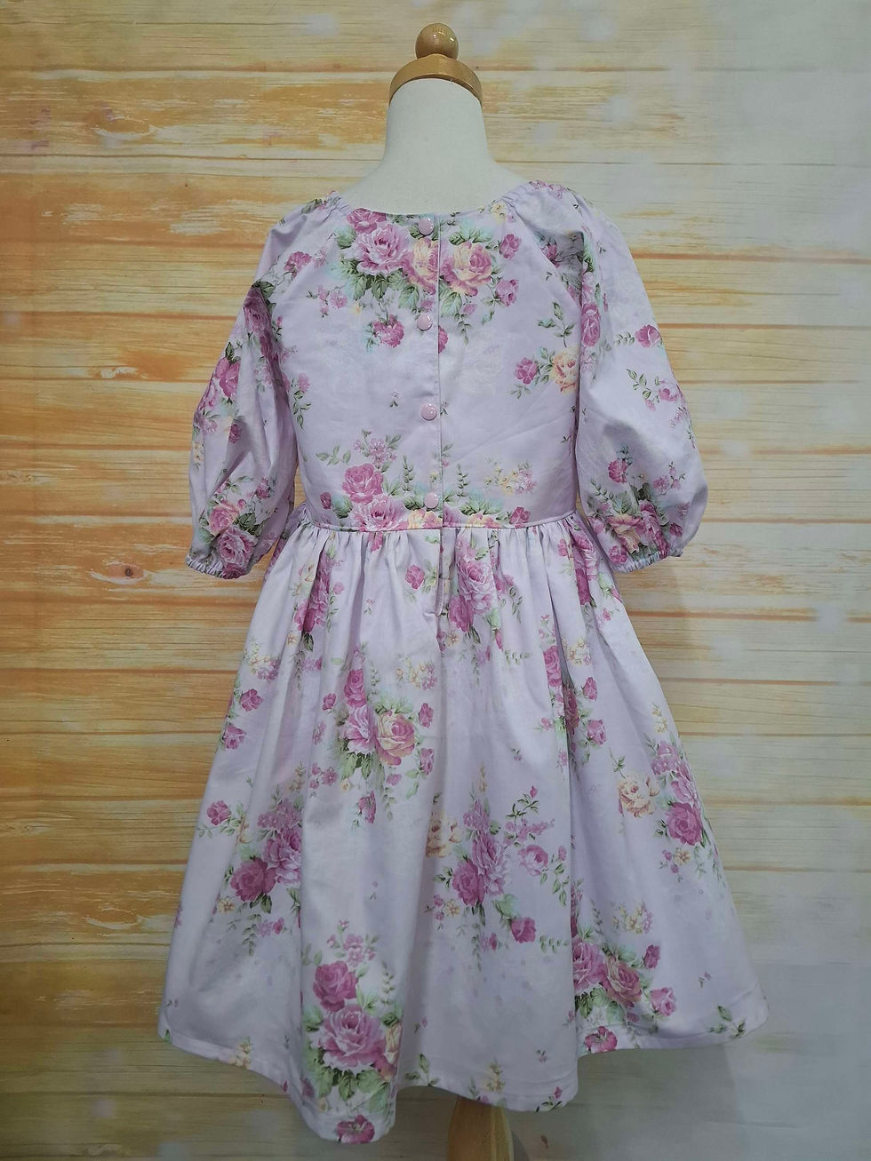 Thumbnail: Neve Dress Pale Pink Floral Size 10