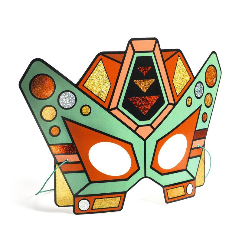 Thumbnail: Do It Yourself Super Robots Masks (Metallic Stickers)