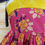 Thumbnail: Luella Dress Pink, Navy and Yellow Roses Size 2