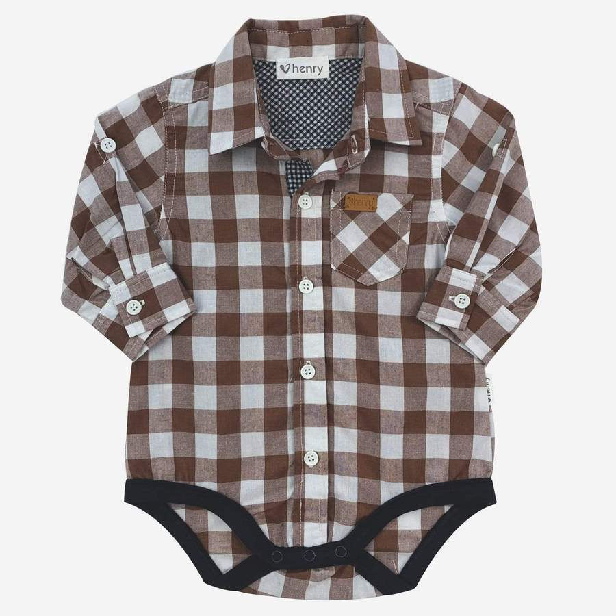 Thumbnail: Love Henry Baby Shirt Romper