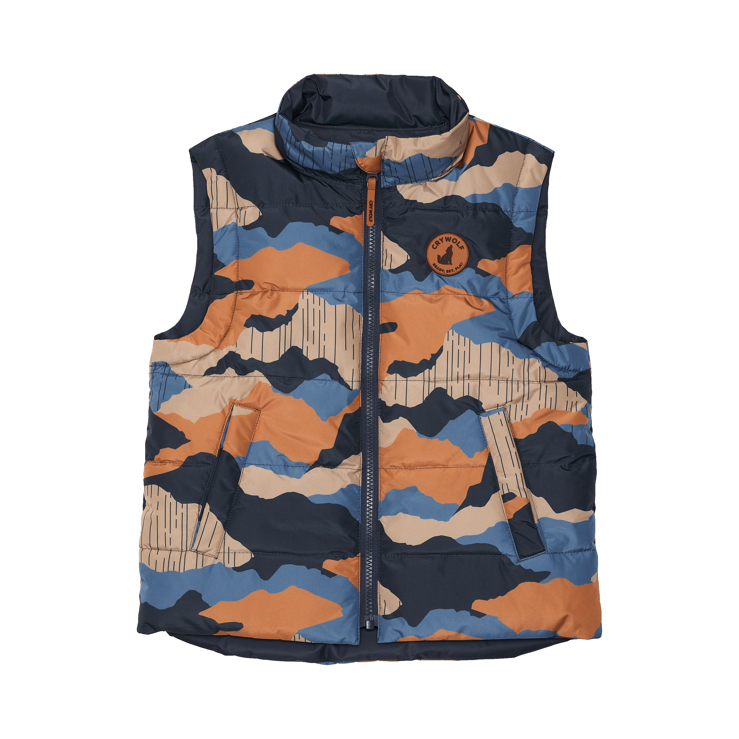 Crywolf Reversible Vest Camo Mountain