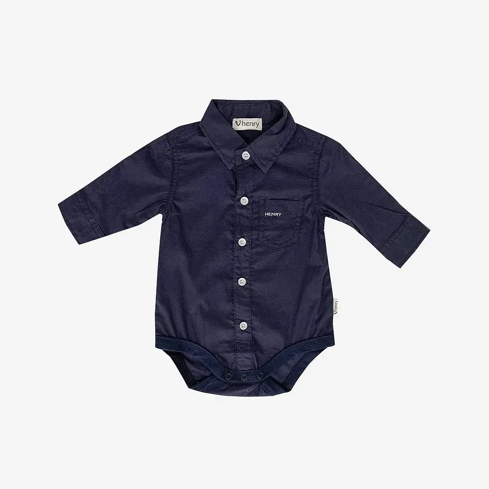 Thumbnail: Love Henry Baby Shirt Romper