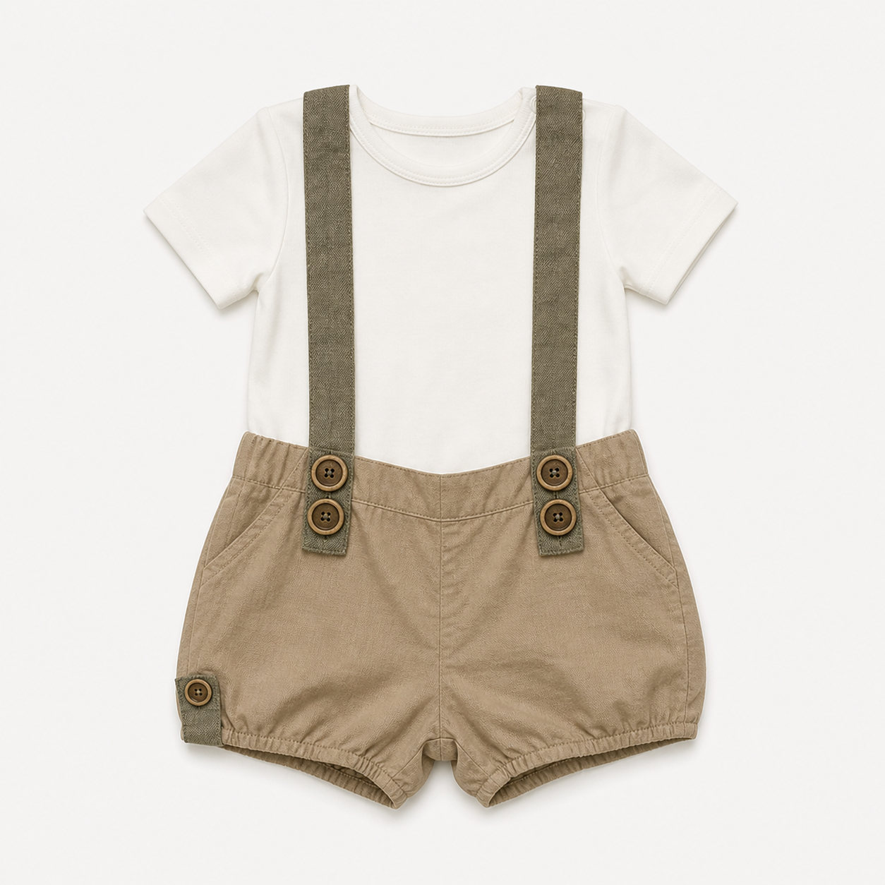 Baby Boys Digby - Oat Brown Love Henry