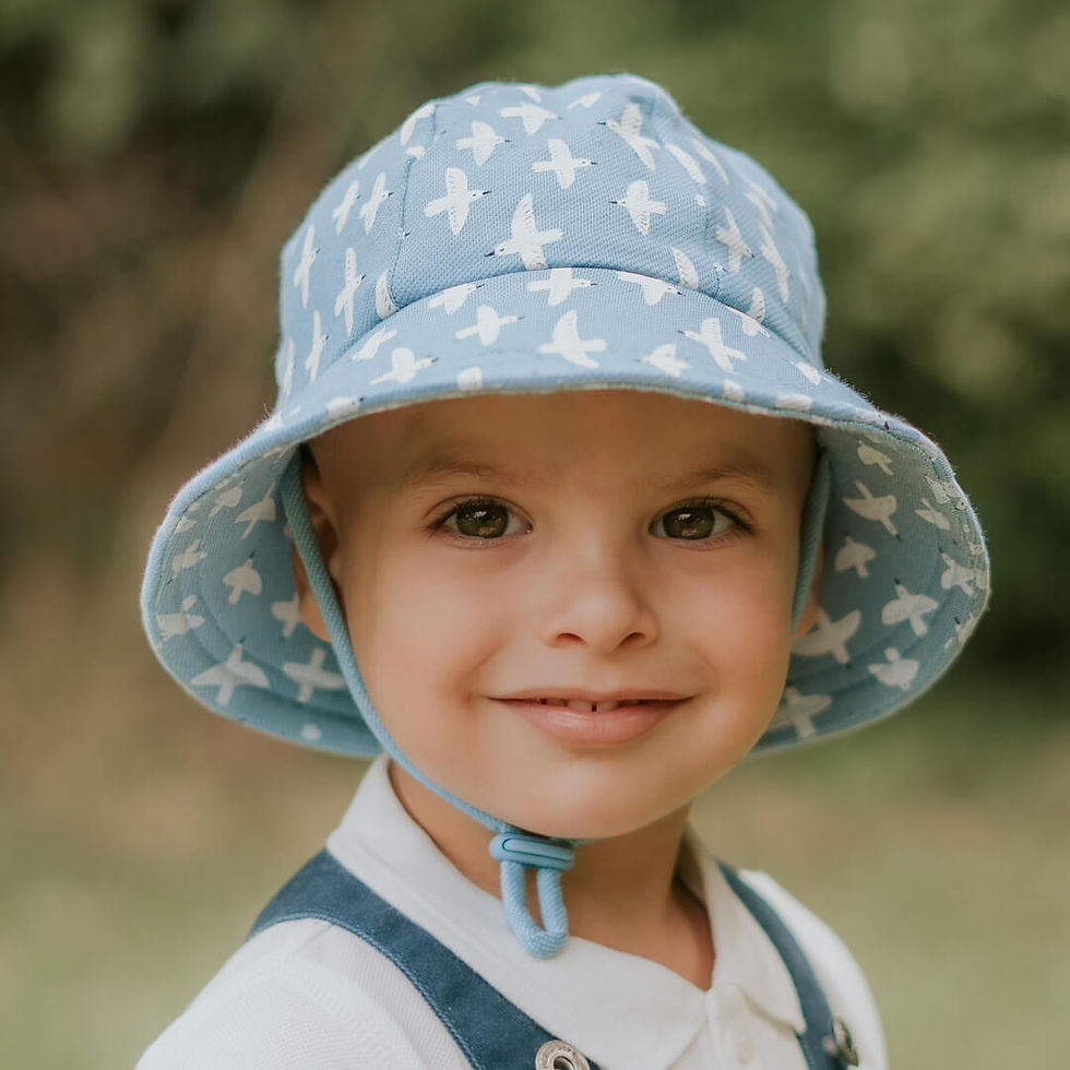 Toddler Bucket Sun Hat - Birdie