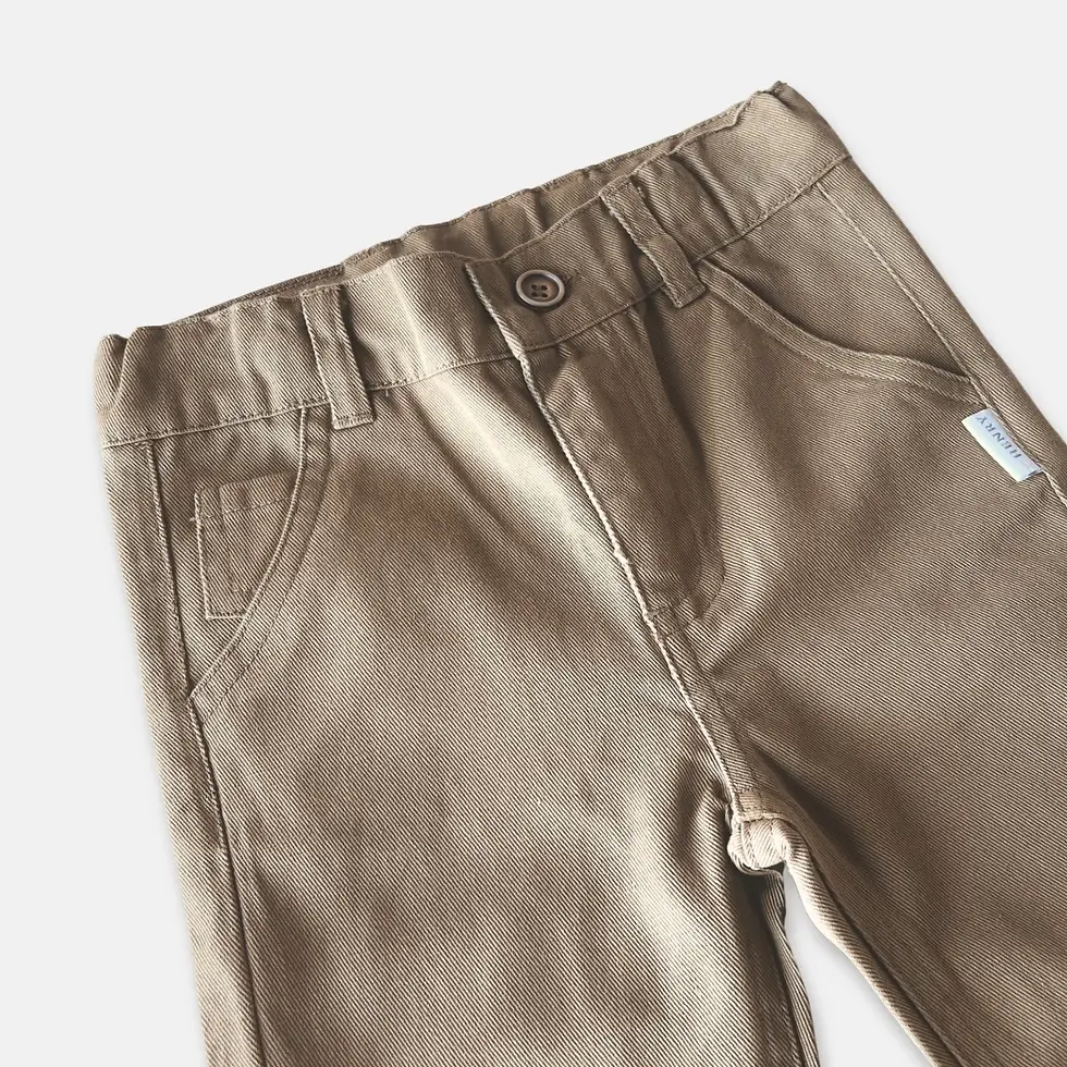 Thumbnail: Love Henry Boys Chino Pants Taupe